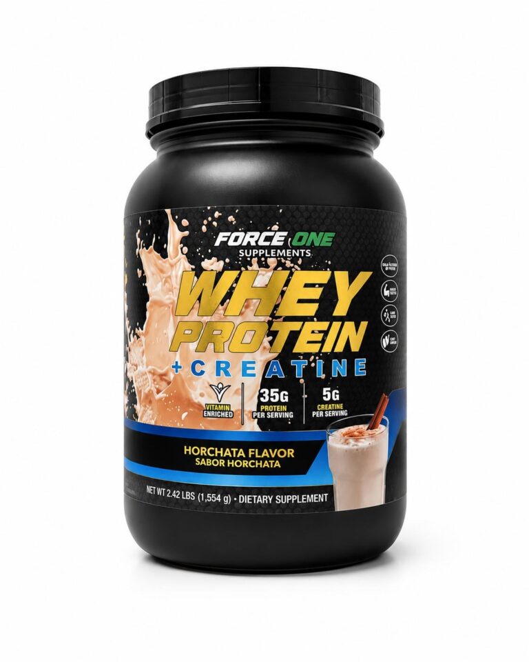 Whey Protein + Creatine Horchata Flavor