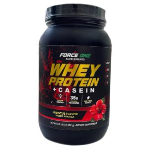 Whey Protein + Casein Flavor Hibiscus