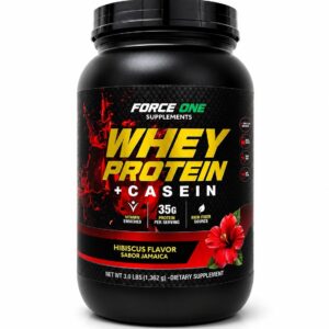 Whey Protein + Casein Flavor Hibiscus