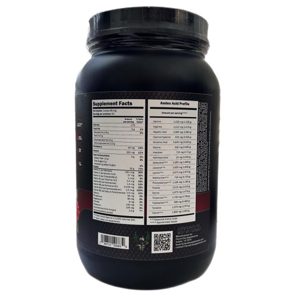 Whey Protein + Casein Hibiscus Flavor for Muscle Recovery and Refreshing Taste - USA