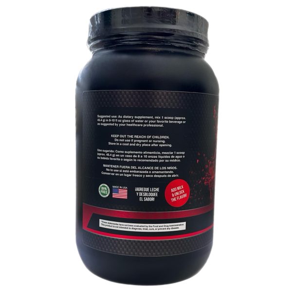 Whey Protein + Casein Hibiscus Flavor for Muscle Recovery and Refreshing Taste - USA