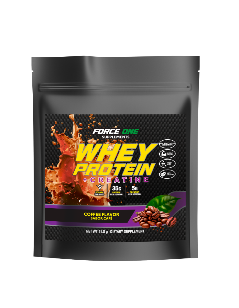Whey Protein + Creatine Coffee Flavor (Scoop Edition)