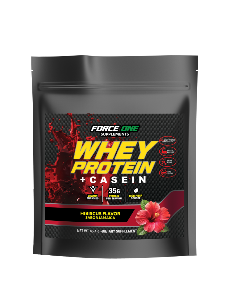 Whey Protein + Casein Hibiscus Flavor (Scoop Edition)
