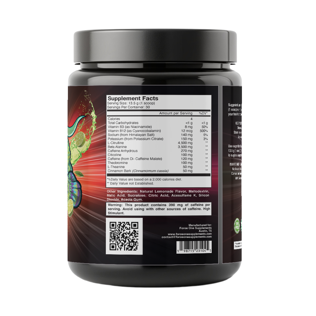 Pre-Workout Lemonade Flavor for Maximum Endurance and Refreshing Taste US