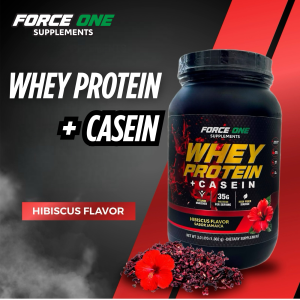 whey protein casein hibiscus | ForceOne Supplements
