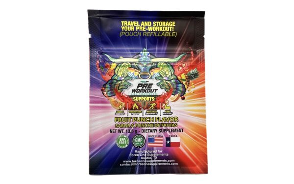 Pre - Workout – Fruit Punch Flavor (Scoop Edition)