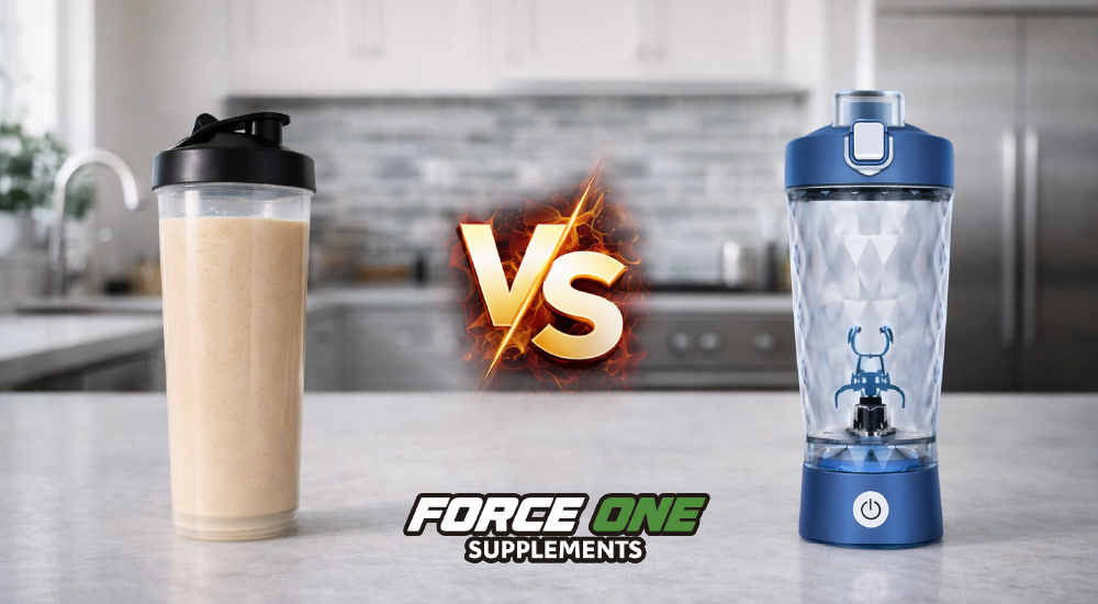 Protein shaker vs blender comparison